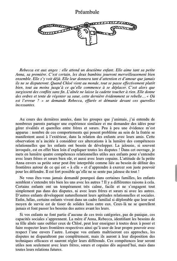 Arrête d’embêter ton frère, laisse ta sœur tranquille !