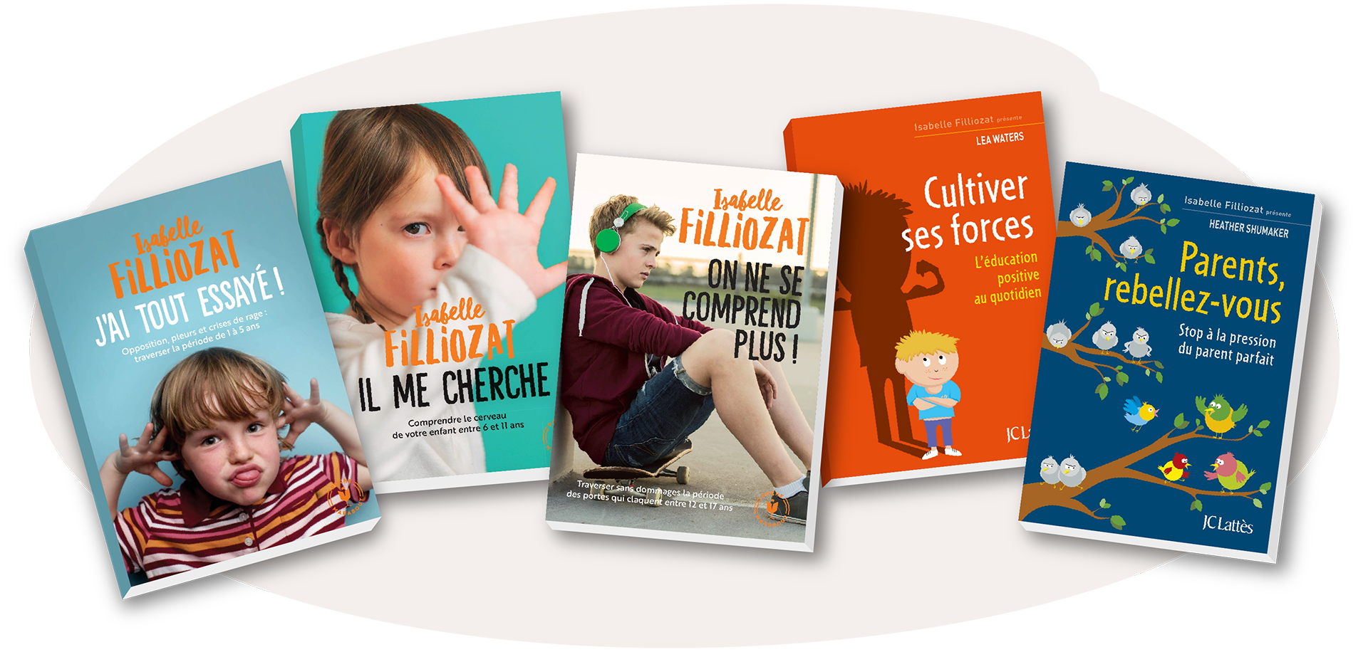 Livres parents - Image site Isabelle Filliozat