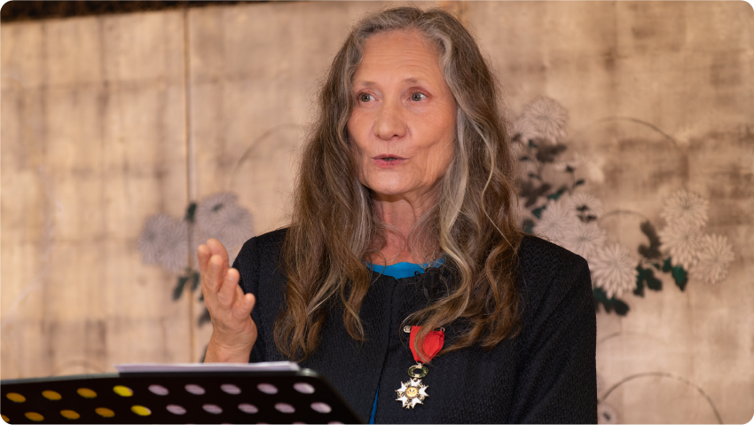 Isabelle Filliozat - Discours de sa remise de légion d'honneur