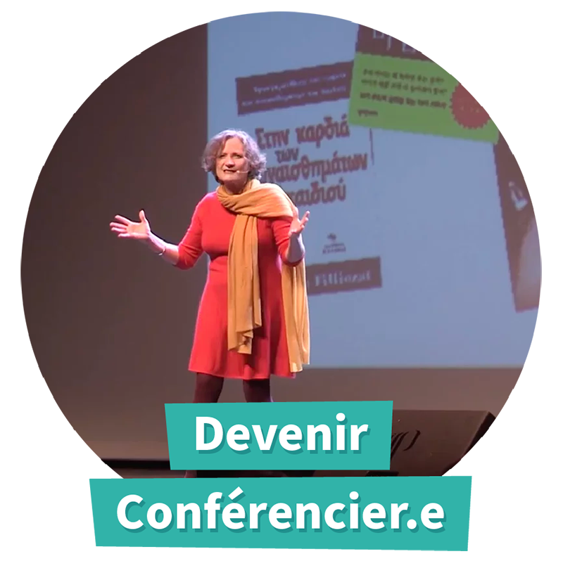 Evèvnement Formation Devenir Conférencier.re : Parler avec aisance en public Site Isabelle Filliozat