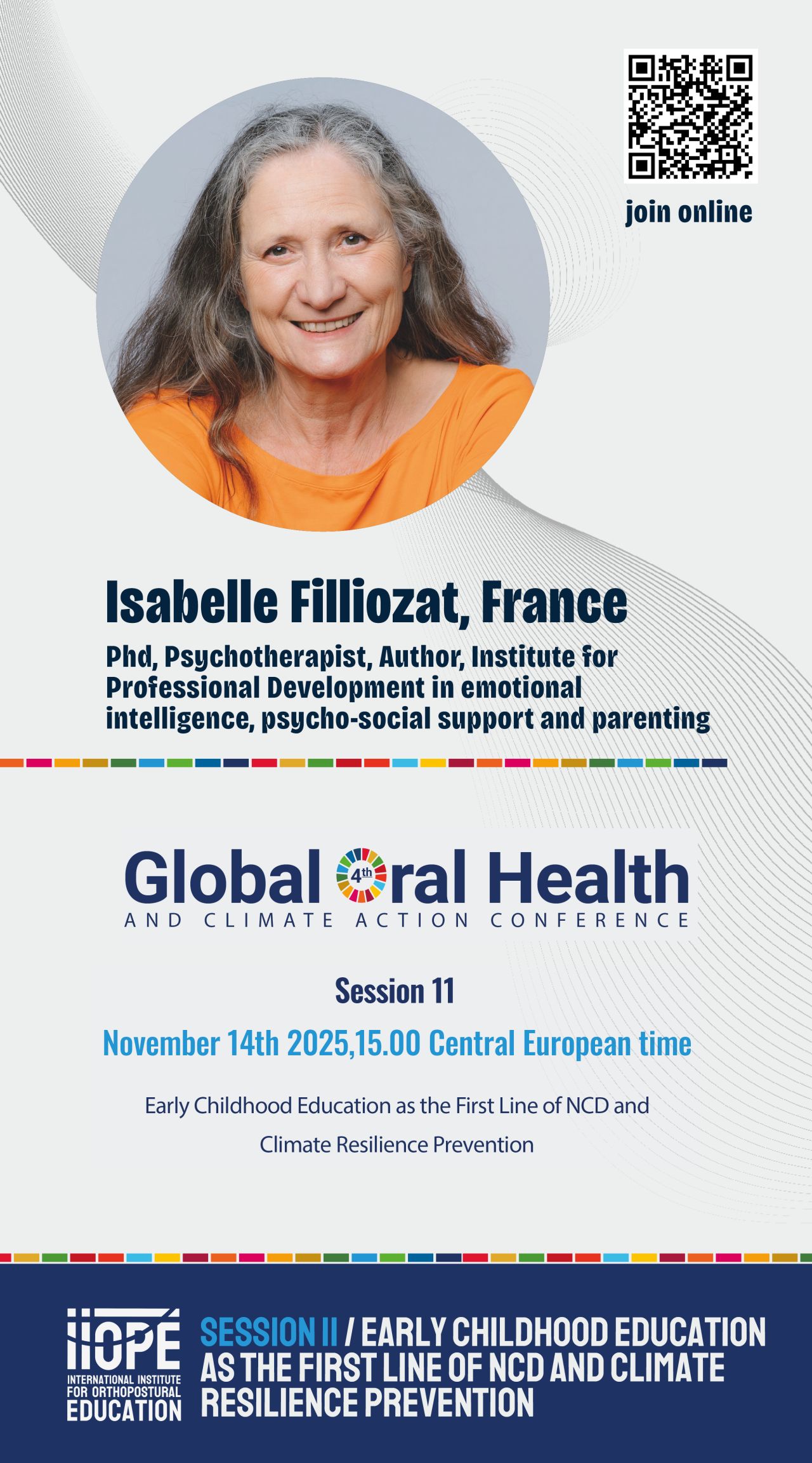 global oral health avec Isabelle Filliozat