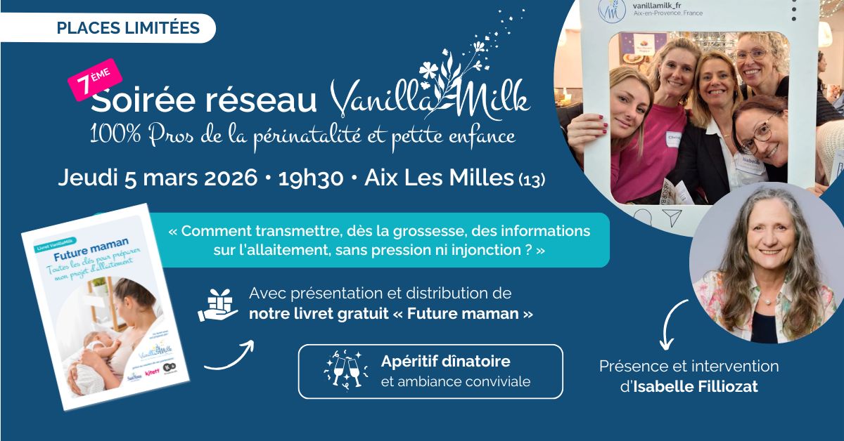 soirée pour les pro périnatalité et petite enfance pour parler allaitement